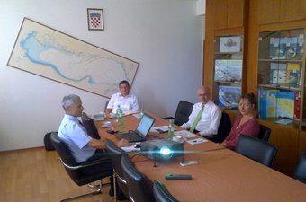 Posjet predstavnika britanskog hidrografskog ureda HHI-u