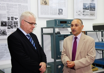 President Josipović visits the Hydrographic Institute of the Republic of Croatia