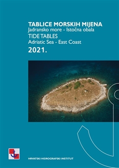 New edition of the official publication "TIDE TABLES, Adriatic Sea – East Coast 2021"