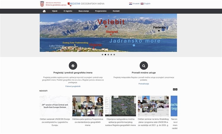 Predstavnik HHI-a sudjelovao na petoj sjednici Povjerenstva za standardizaciju geografskih imena