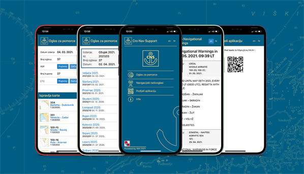 Mobile Web Application “Cro Nav Support“