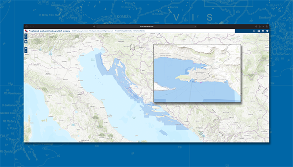 Nova GIS aplikacija „Preglednik službenih hidrografskih izmjera“ i novi podaci na Geoportalu HHI-a