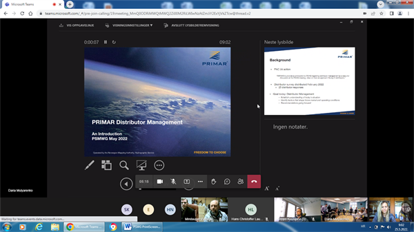 Sastanak triju radnih skupina PRIMAR-a