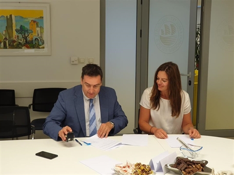 Agreement on Cooperation signed between the Faculty of Maritime Studies in Split and the Hydrographic Institute of the Republic of Croatia