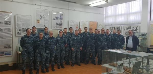 Posjet studenata Vojnog pomorstva Sveučilišta u Splitu