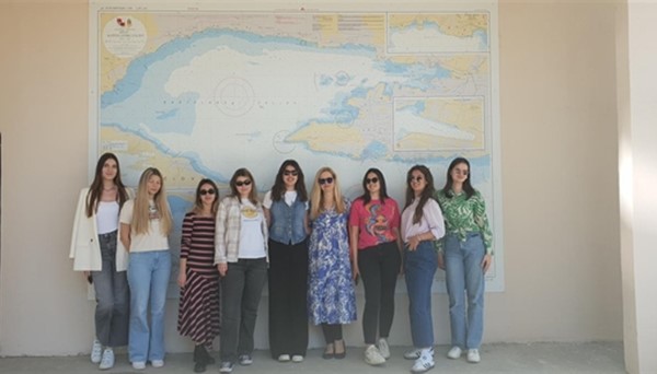 Visit from students of I. Gimnazija Split High School