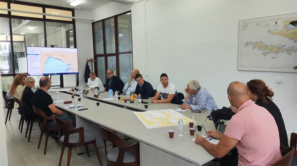 Sastanak predstavnika Hrvatskog hidrografskog instituta i predstavnika Lučke uprave Rijeka