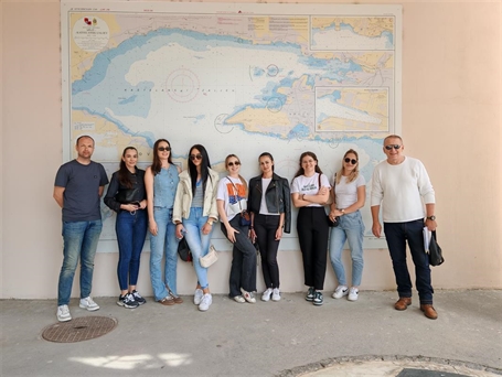 Studenti Fakulteta za forenzičke znanosti iz Splita, modul Forenzika i nacionalna sigurnost, posjetili Hrvatski hidrografski institut