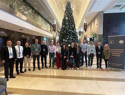 HHI colleagues at the “Introduction to S100 & S1XX Products and Data Conversion, Validation and Release of S100 Products” training in Istanbul