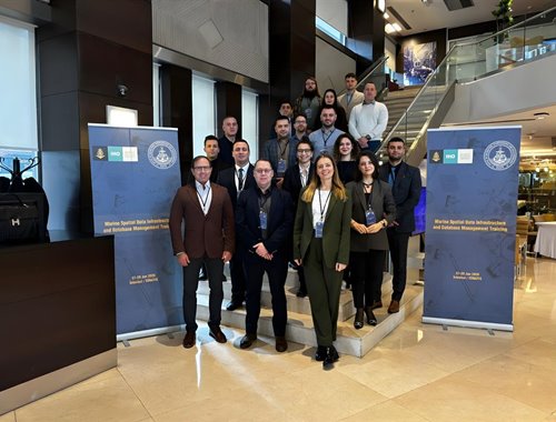HHI representative at the “P-20 MSDI and Database Management Training” in Istanbul