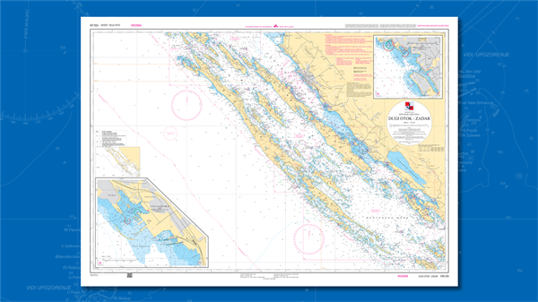 New edition of the physical printed nautical chart No. 100-20