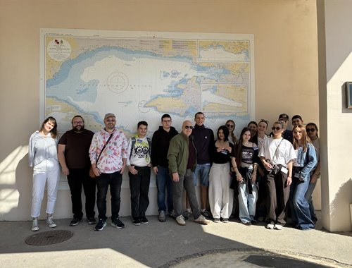 Hrvatski hidrografski institut posjetili učenici Prirodoslovne škole Split