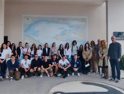Visit by students of the Faculty of civil engineering, architecture and geodesy in Split