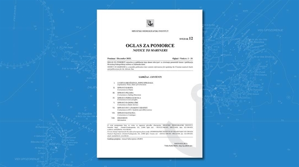 Objavljen je novi broj Oglasa za pomorce, br. 07/2026.