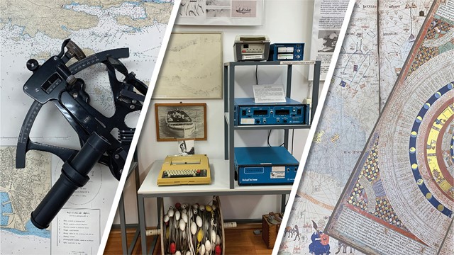 History of hydrography - exhibition space