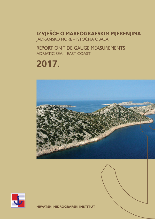 ISSN 1330-6375 Izvješće o mareografskim mjerenjima na istočnoj obali Jadrana 2017.
