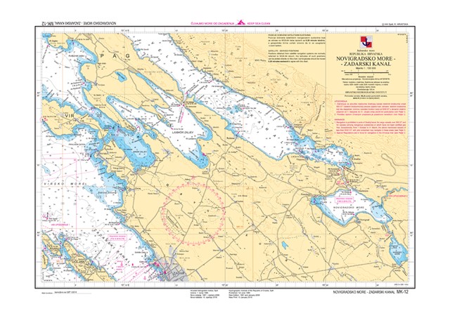 MK-12 Novigradsko more - Zadarski kanal