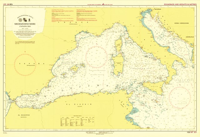 108/INT301 Sredozemno more, zapadni dio