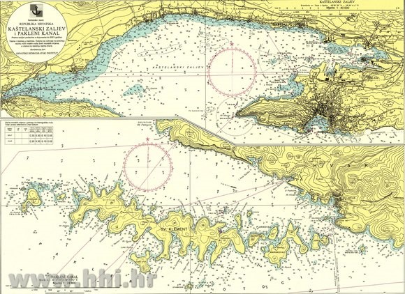 536 Kaštelanski zaljev i Pakleni kanal